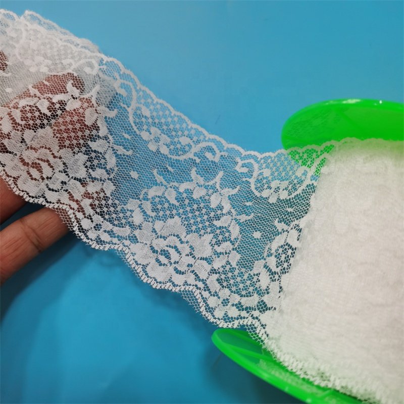 Zejin Low Price Wholesale White Embroidered Lace For Wedding Dress.evening Dress