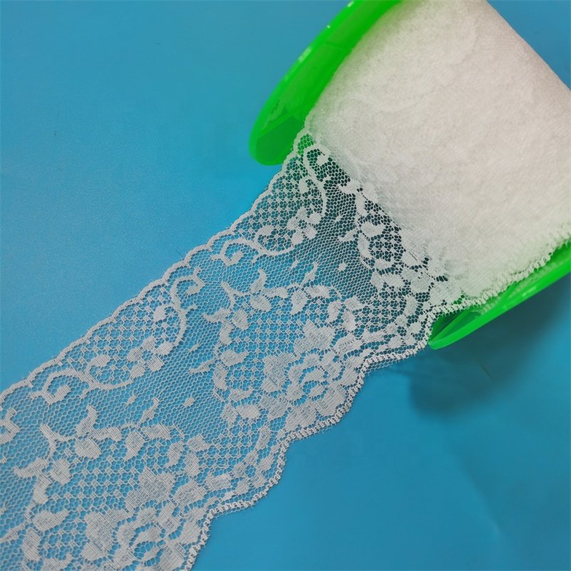 Zejin Low Price Wholesale White Embroidered Lace For Wedding Dress.evening Dress