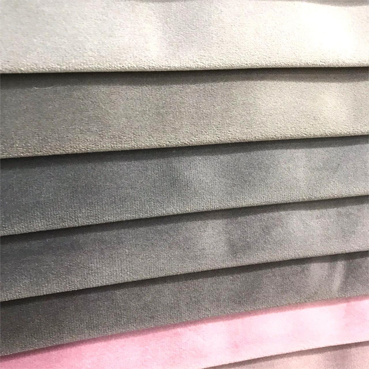 Wholesale High Quality Manufacture Velvet Curtain Fabrics Knitted Multi-colors Design Velvet Fabric for Sofa Upholstery
