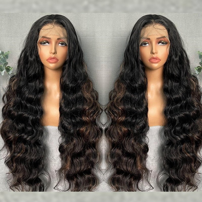 Glueless HD Lace Frontal Wigs Human Hair Raw Indian Hd Lace Wigs Virgin Cuticle Aligned Body Wave Lace Front Wig For Black Women