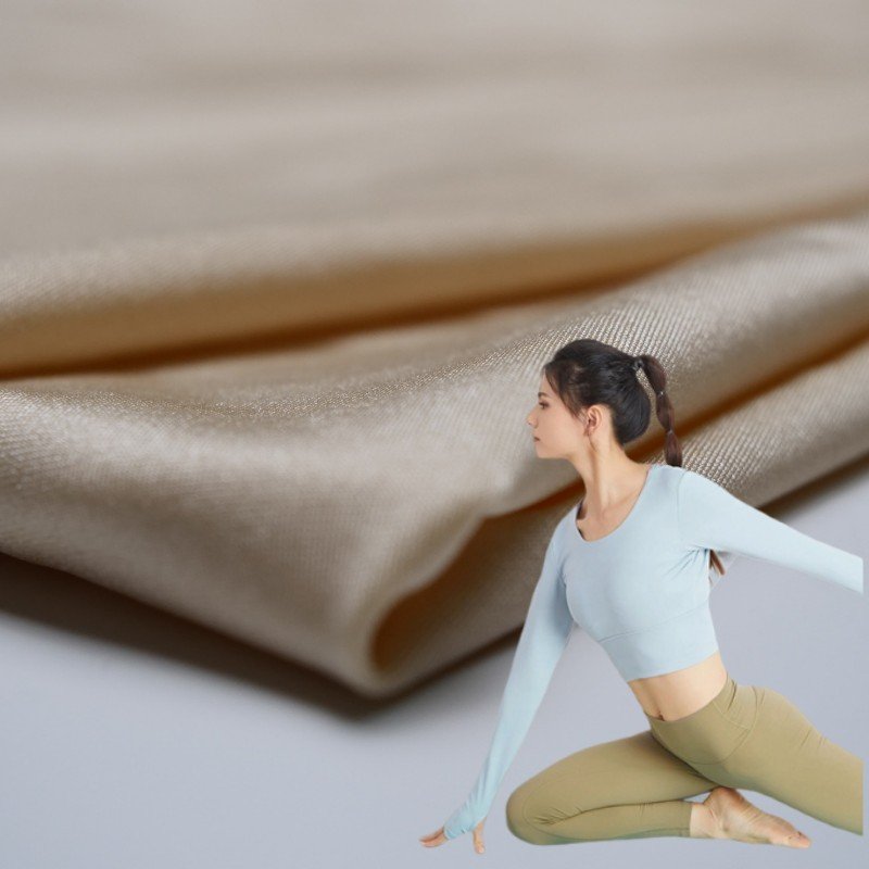 4 Way Stretch Polyamide Elastane Fabric Nylon Spandex Fabric Waterproof Breathable Girls' Swimwear Leggings Brushed Interlock