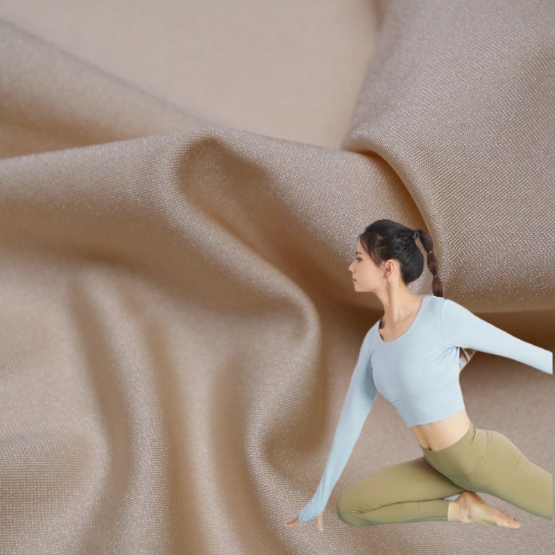 4 Way Stretch Polyamide Elastane Fabric Nylon Spandex Fabric Waterproof Breathable Girls' Swimwear Leggings Brushed Interlock