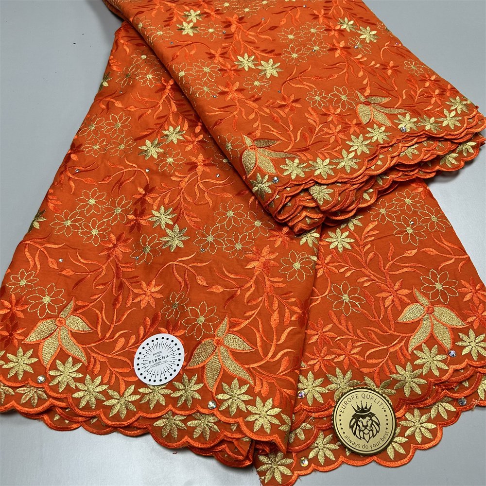 High quality african swiss cotton voile lace 100% cotton laces fabrics for women voile fabric