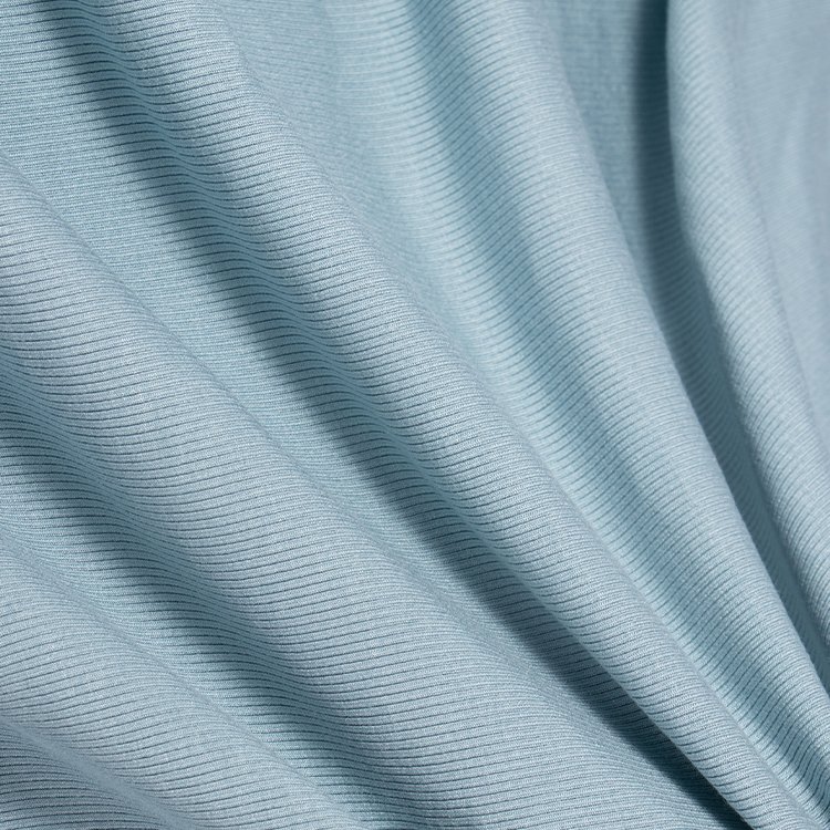260g elastic knitted ribbed fabric Rayon 96% spandex 4% Spring/Summer T-shirt and dress fabric