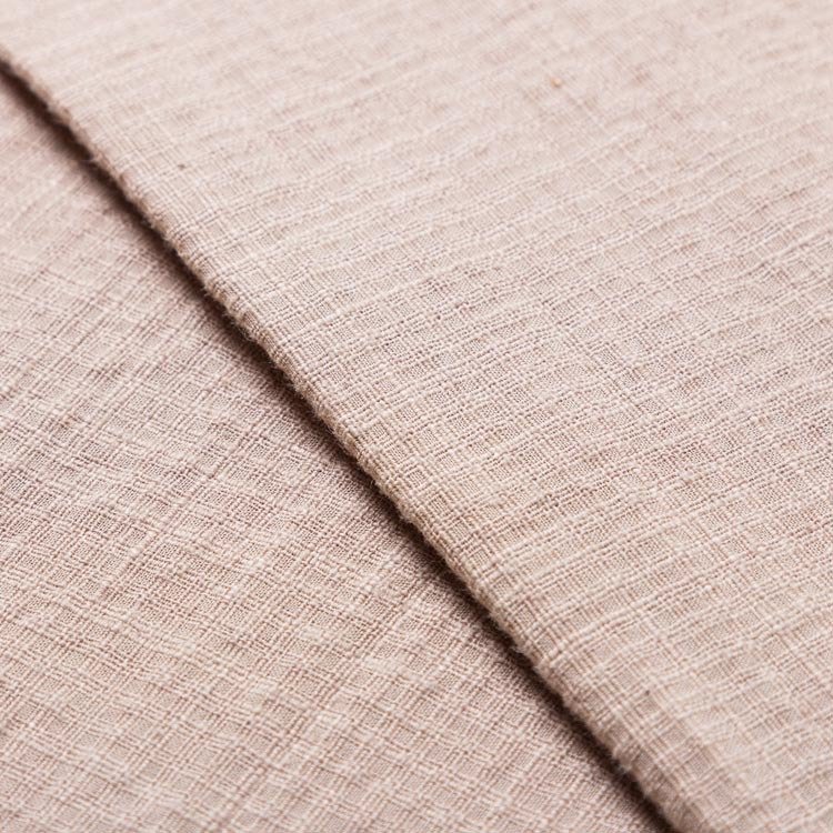 Spring and autumn dresses vest raw material woven ramie blend yarn 70% ramie 30% cotton fabric ramie cotton fabric for clothing