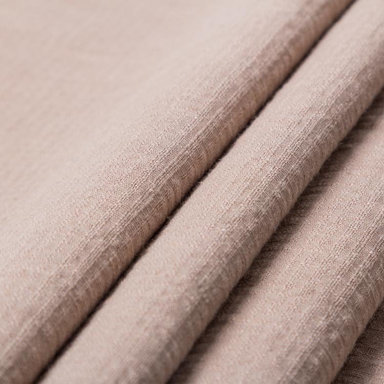 Spring and autumn dresses vest raw material woven ramie blend yarn 70% ramie 30% cotton fabric ramie cotton fabric for clothing