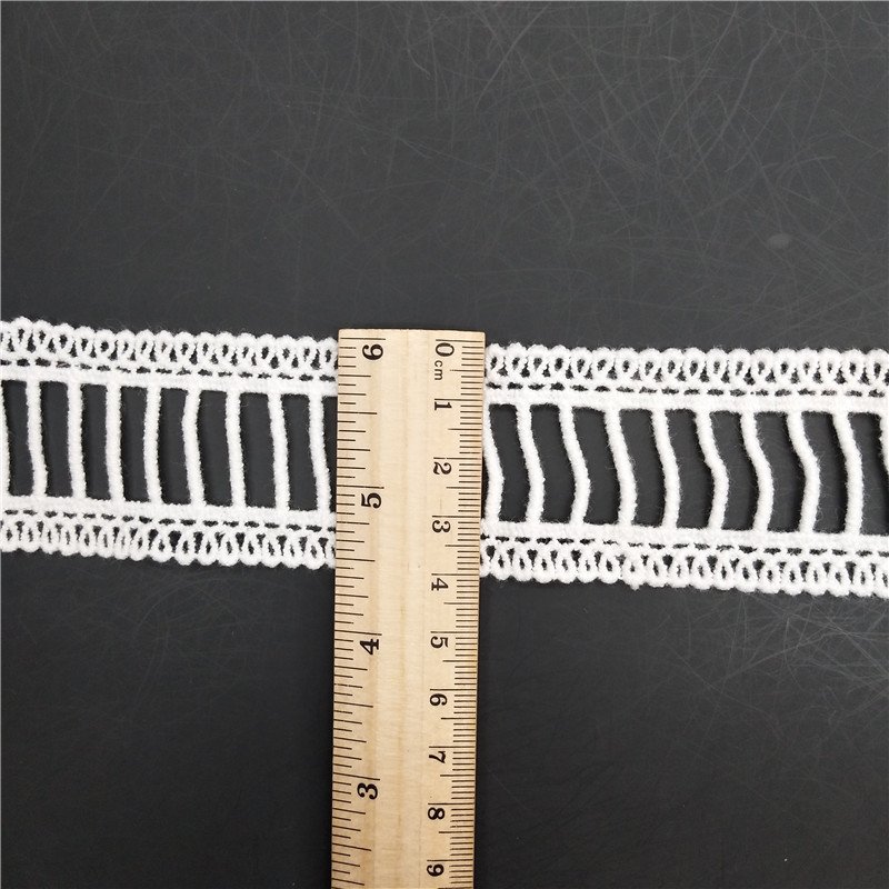4cm trim lace best design macrame trim ladder lace trim