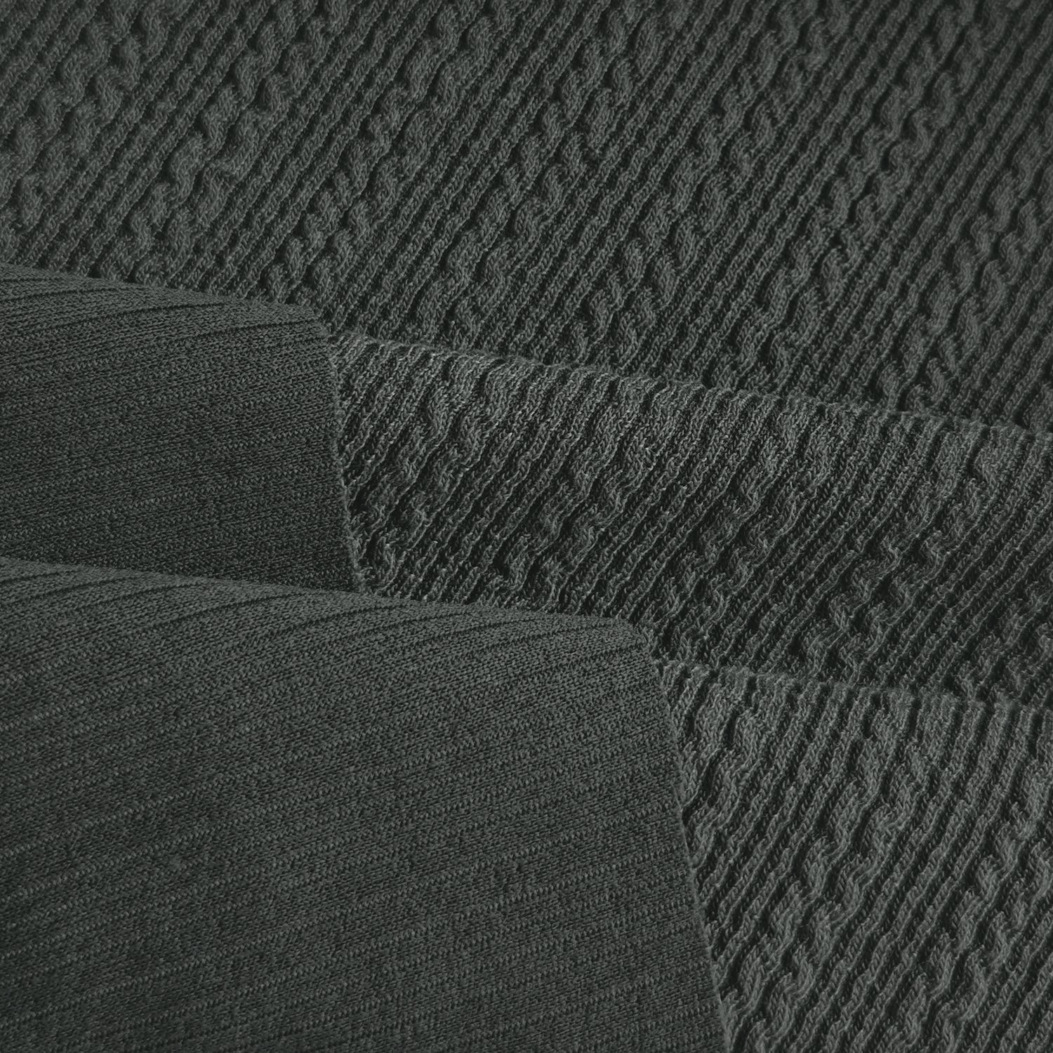 High Quality Wholesale 95% Polyester 5% Spandex Knitted Wavy Grain Serpentiform Jacquard Fabric For Women Trousers