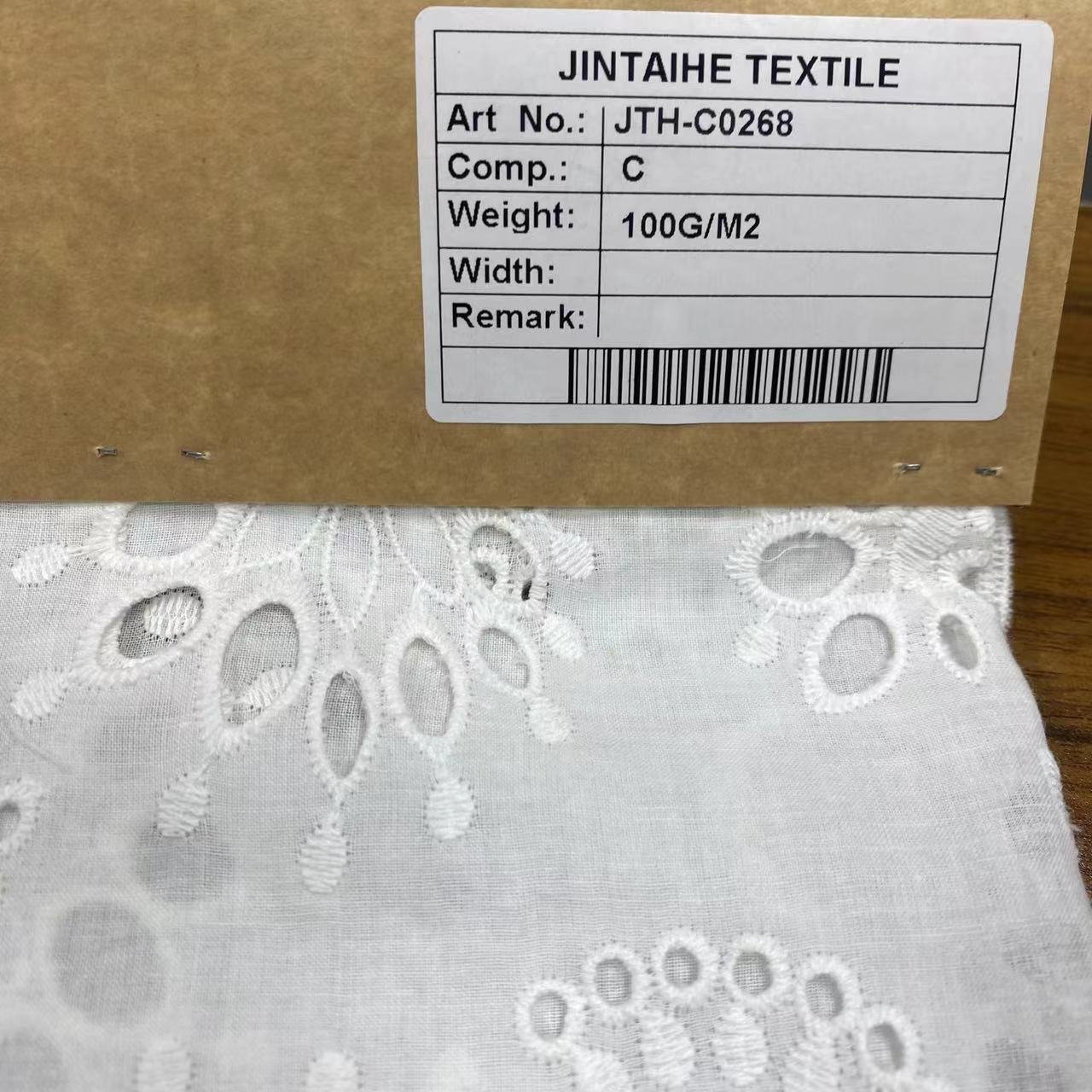 100%Cotton embroidery fabric ,cotton embroidery fabric with holes,Can be made clothing fabrics,Multi-color custom ,wholesale