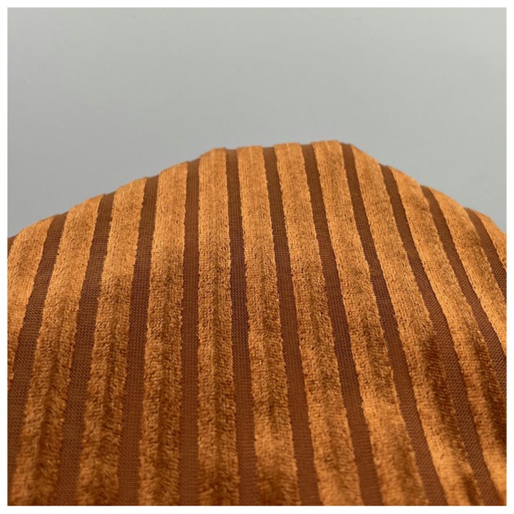 Wholesale Korean Ribbed Velvet Spandex Fabric High Elastic Breathable Striped Cloth Women's Suits Home Decor Lamp Shades Instant