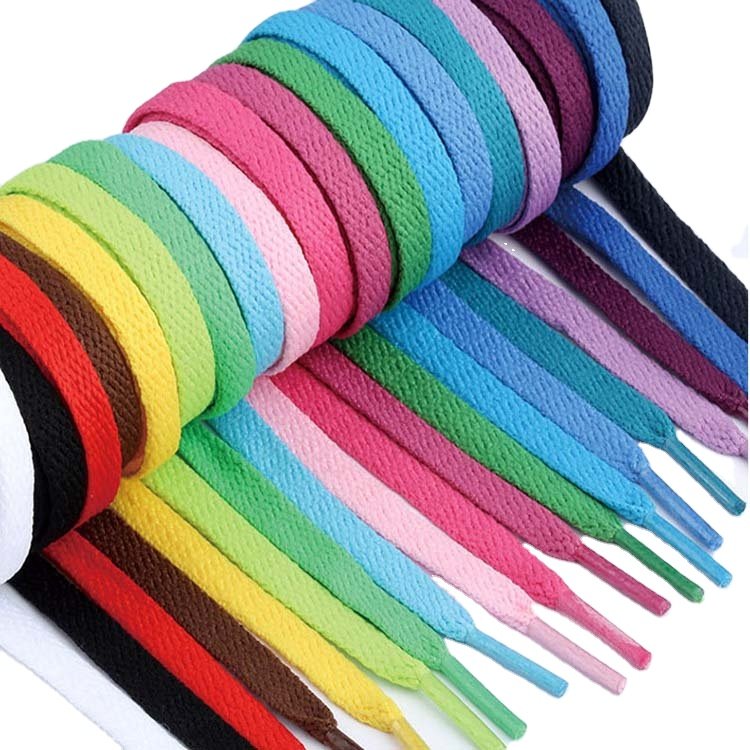 Artilanyard Customized Printed Rainbow Personalized Shoe Laces For Hoodies Oem Shoelaces Custom Sneakers Shoelaces Charm Flat
