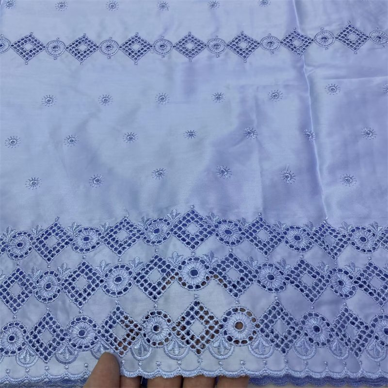 Wholesale african swiss lace fabric for man dry lace fabric cotton african voile lace fabric