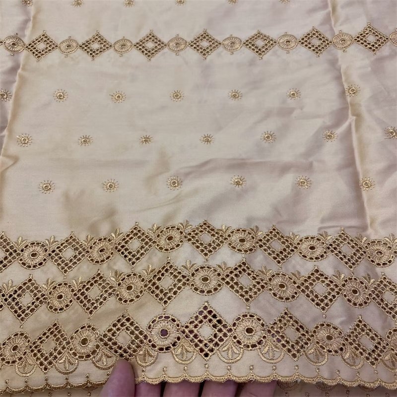 Wholesale african swiss lace fabric for man dry lace fabric cotton african voile lace fabric