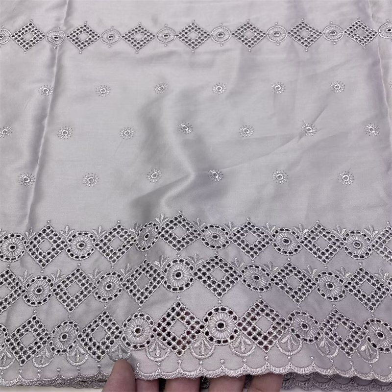 Wholesale african swiss lace fabric for man dry lace fabric cotton african voile lace fabric