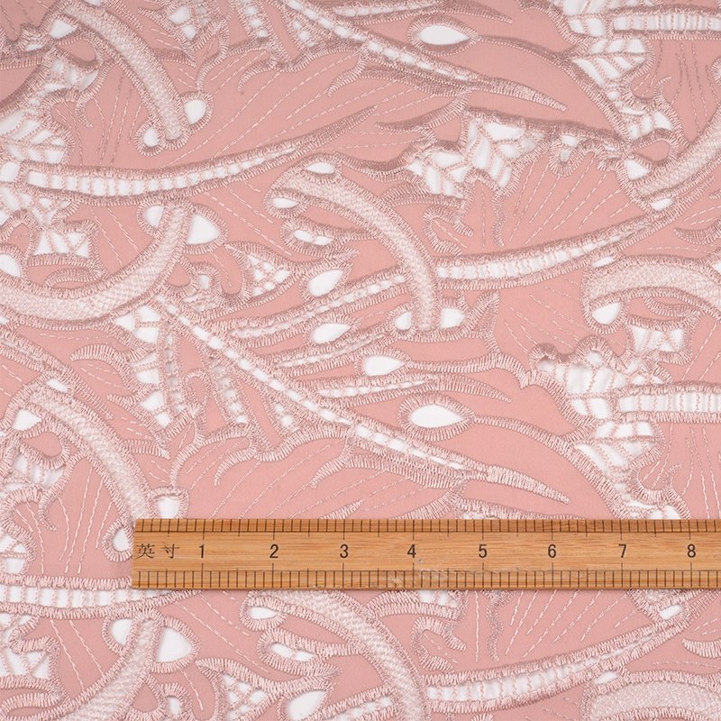 America Luxury Milk Silk Lace Fabric French Laces Fabrics High Quality For Women's Wear Dreamy Lacy Edges For Small Curtains