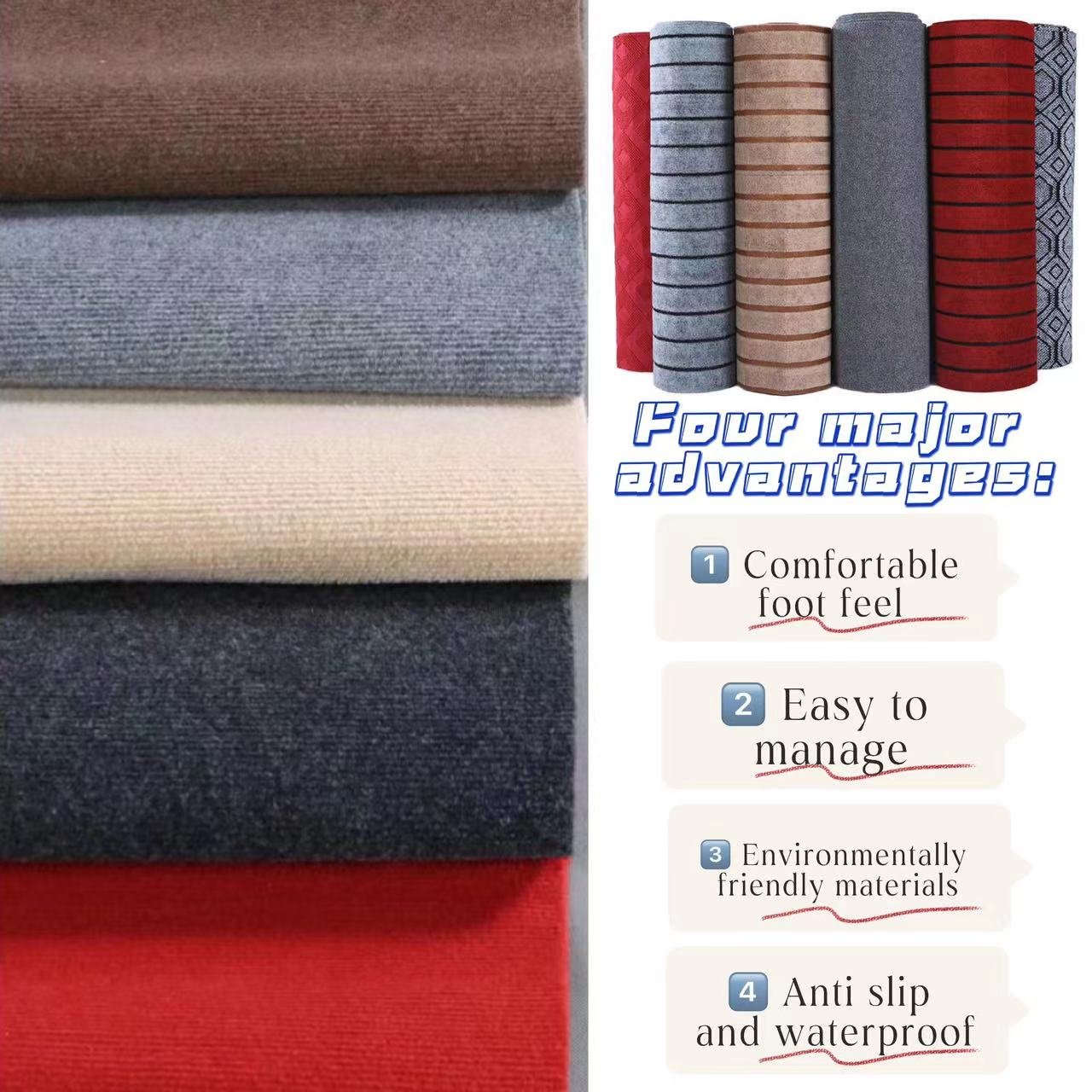 nonwoven plain disposable velour needle punch felt non woven expo exhibition carpet