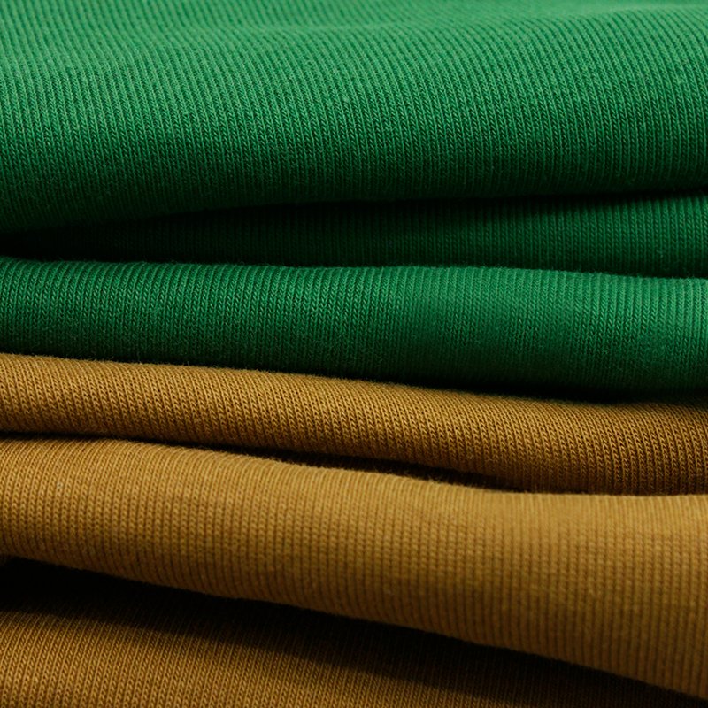 Soften cotton spandex 1x1 rib knitted 98 cotton 2 spandex ribbed fabric for women dress top camisole
