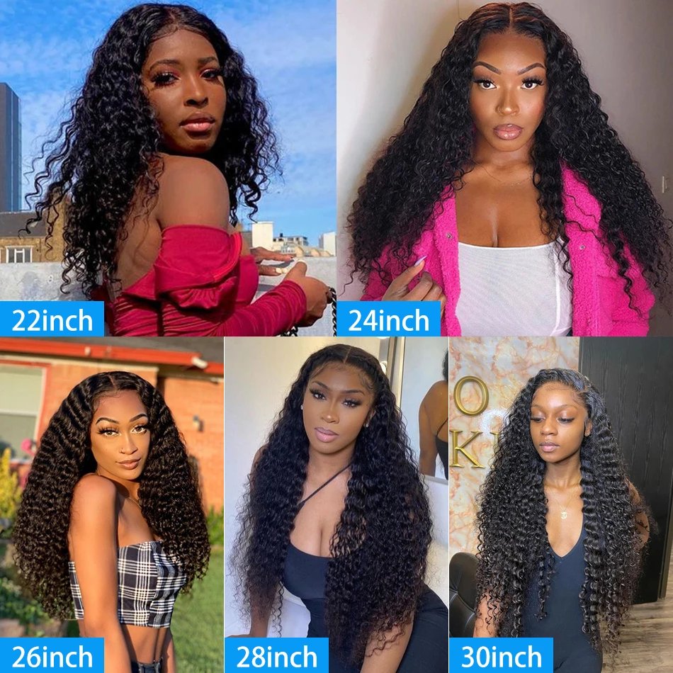Wholesale Natural Hairline Wig Human Hair High Quality Deep Wave 13*4 Hd Swiss Lace Frontal Wigs