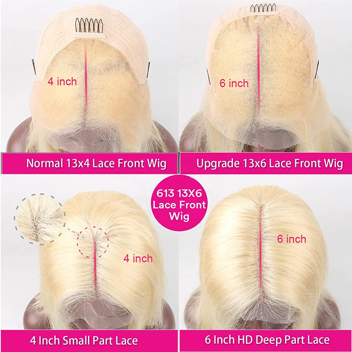613 13x6 HD Lace Frontal Wig Raw Human Hair Honey Blonde Lace Front Wigs Full 200 250 Density Body Wave Brazilian Human Hair Wig