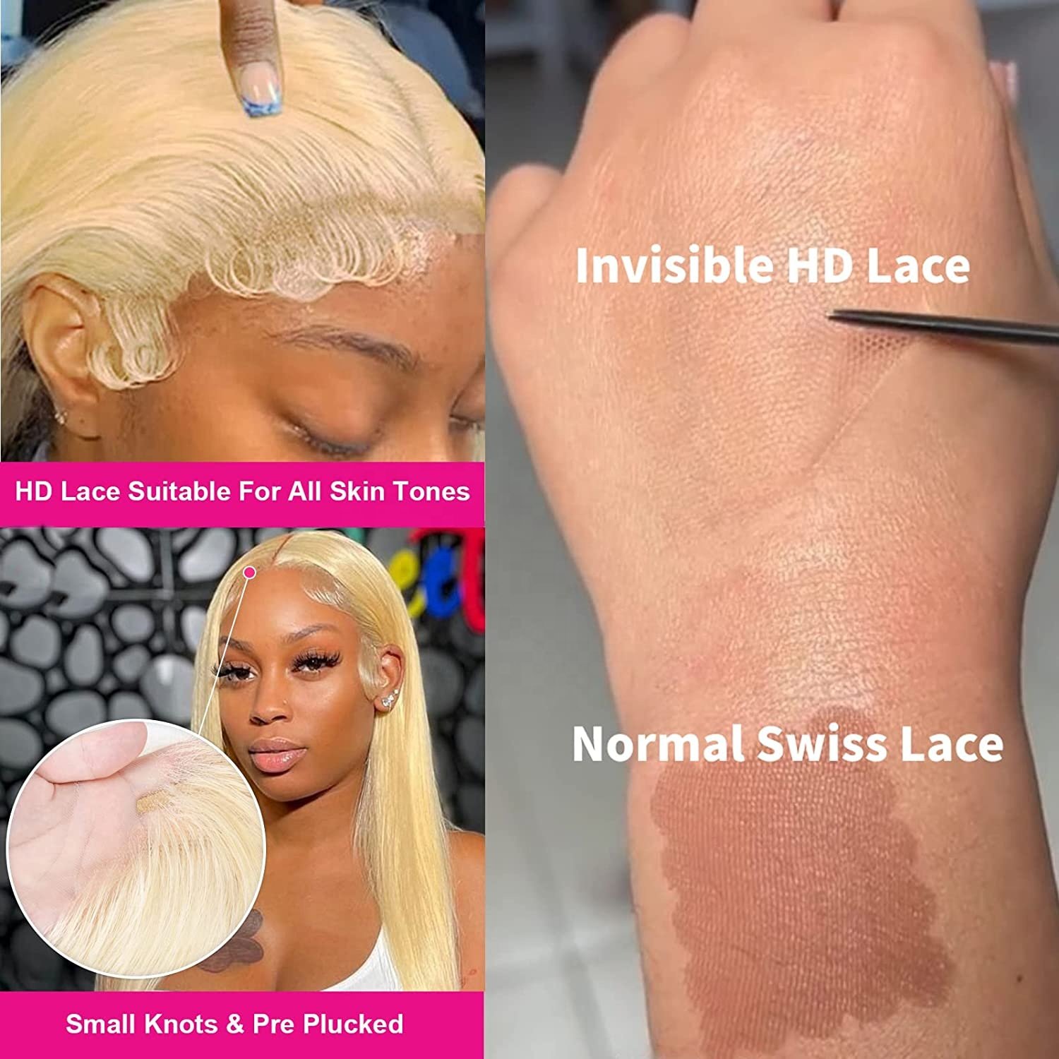 613 13x6 HD Lace Frontal Wig Raw Human Hair Honey Blonde Lace Front Wigs Full 200 250 Density Body Wave Brazilian Human Hair Wig