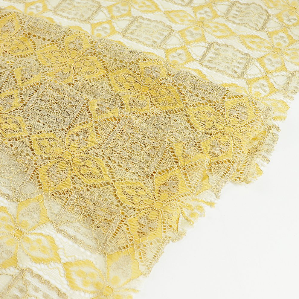 Reasonable price golden supplier bridal lace fabric embroidery lace fabric for wedding dress