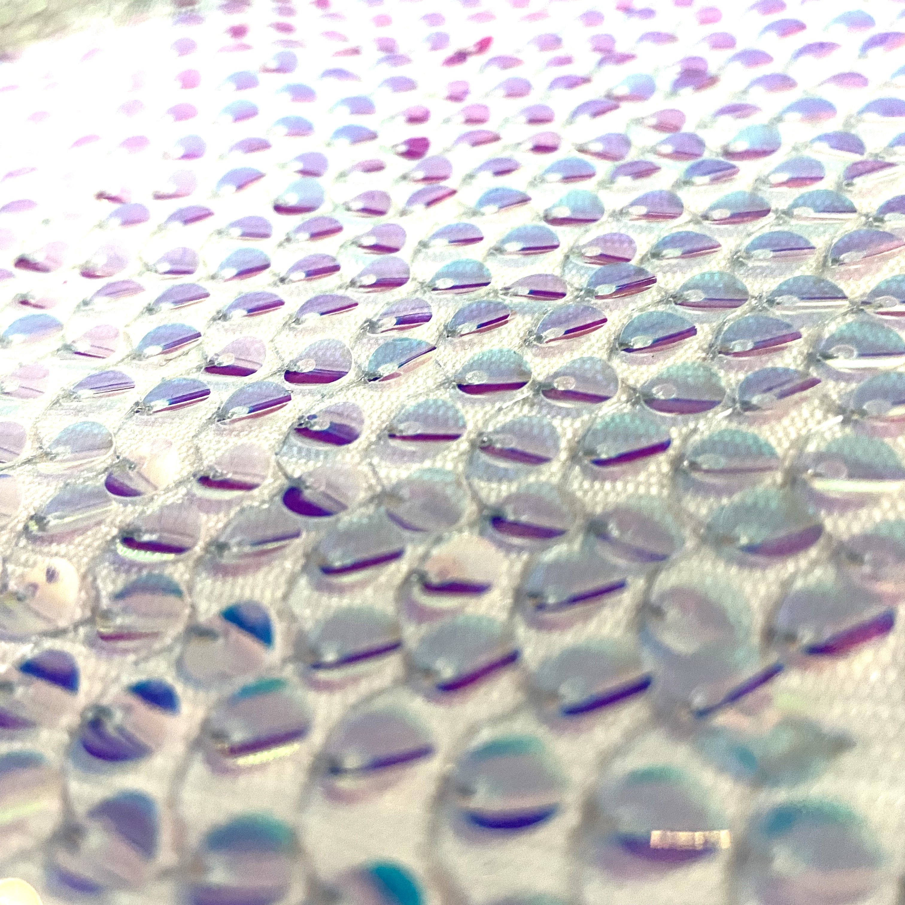 Iridescent Sequin Embroidery Sequin Velvet Sequin Fabric