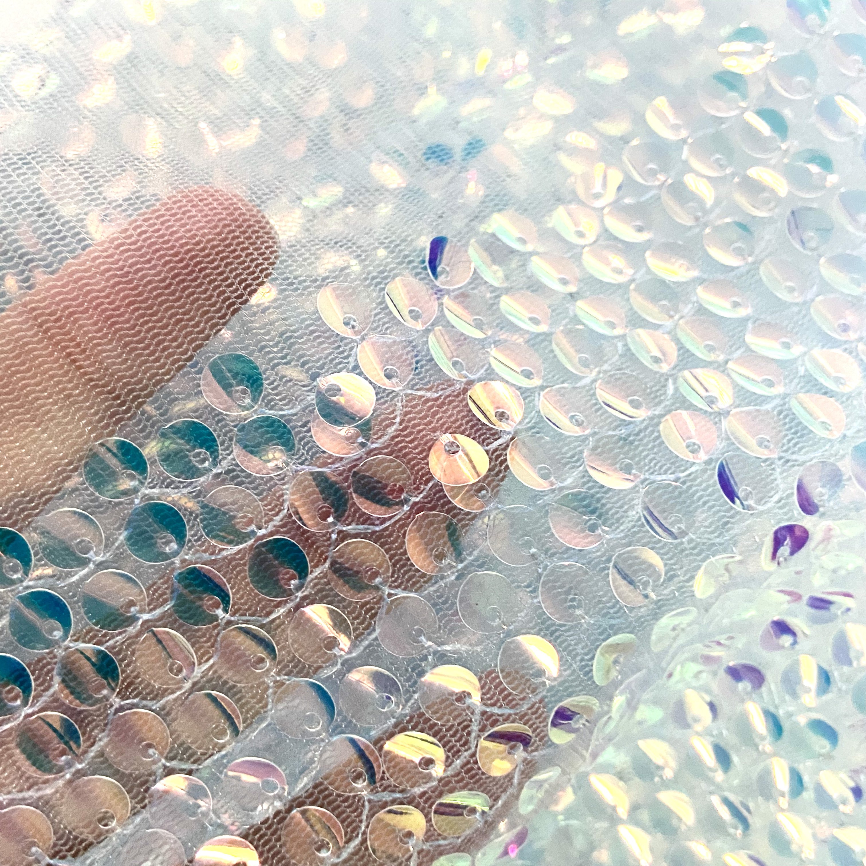 Iridescent Sequin Embroidery Sequin Velvet Sequin Fabric