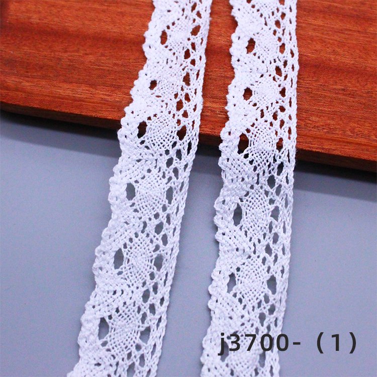 High quality and low-priced wholesale crochet natural white pure cotton lace