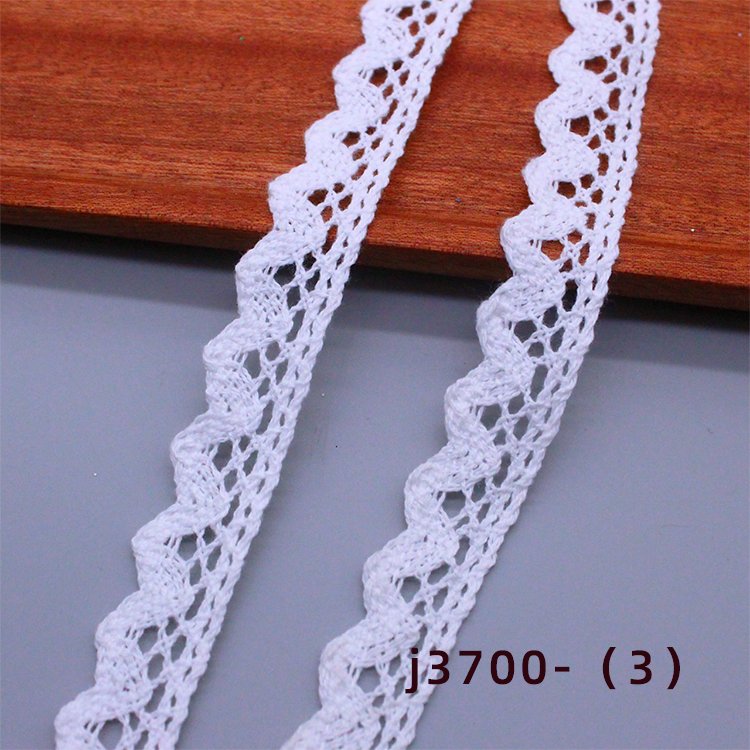 High quality and low-priced wholesale crochet natural white pure cotton lace