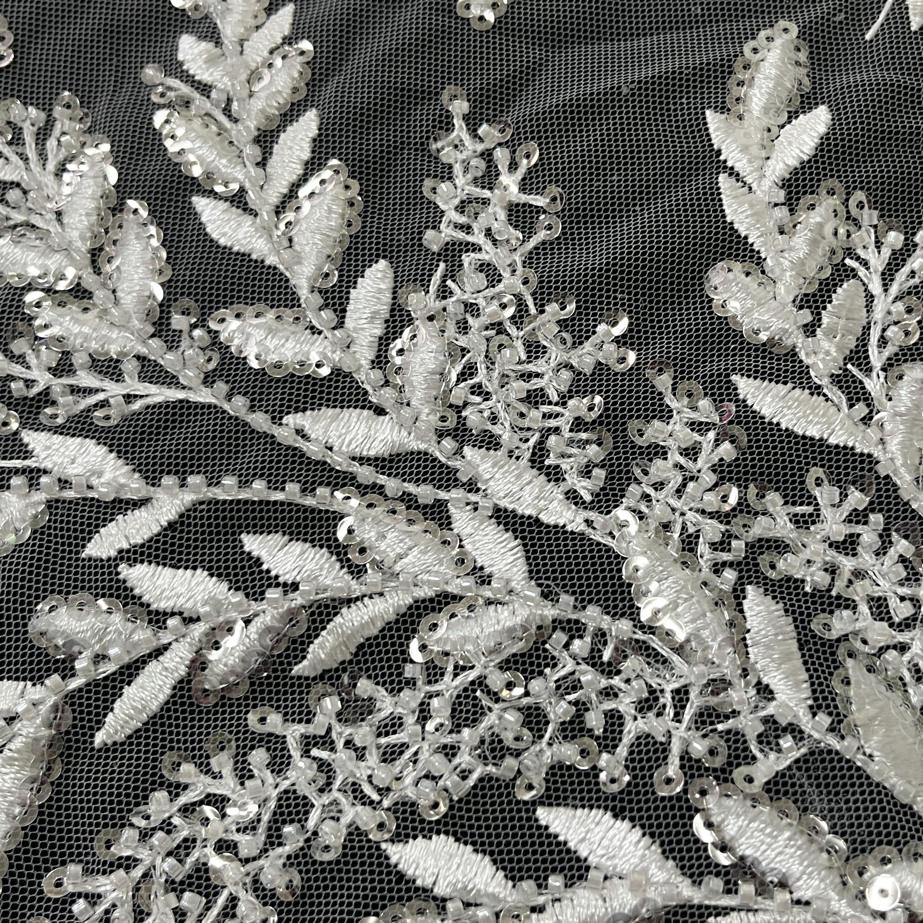Turkish floral dress lace fabric for party