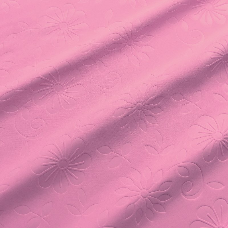 Sportswear Yoga Jacquard Embossed Fabric 230 Gsm Stripe Ribbed Stretchy Fabric 78% Polyester 22% Spandex