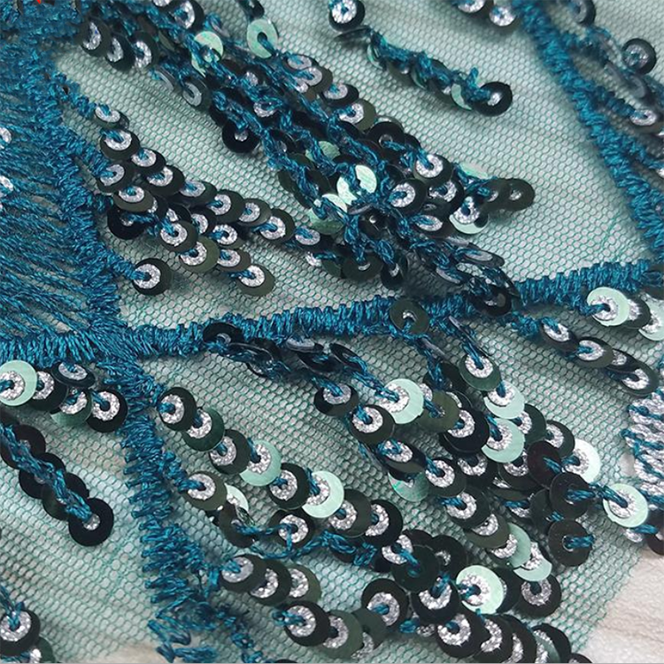 Promotional Products Multicolor Lace Mesh DIY Handmade Home Decoration Embroidery Fabric MF02