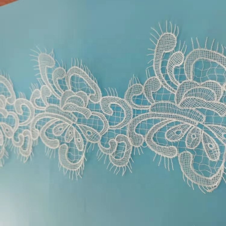 High quality fish mesh lace width of 8.5cm for all kinds of clothing underwear wedding accessories