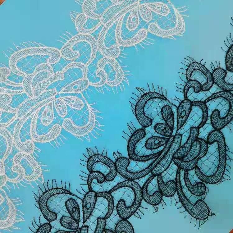 High quality fish mesh lace width of 8.5cm for all kinds of clothing underwear wedding accessories