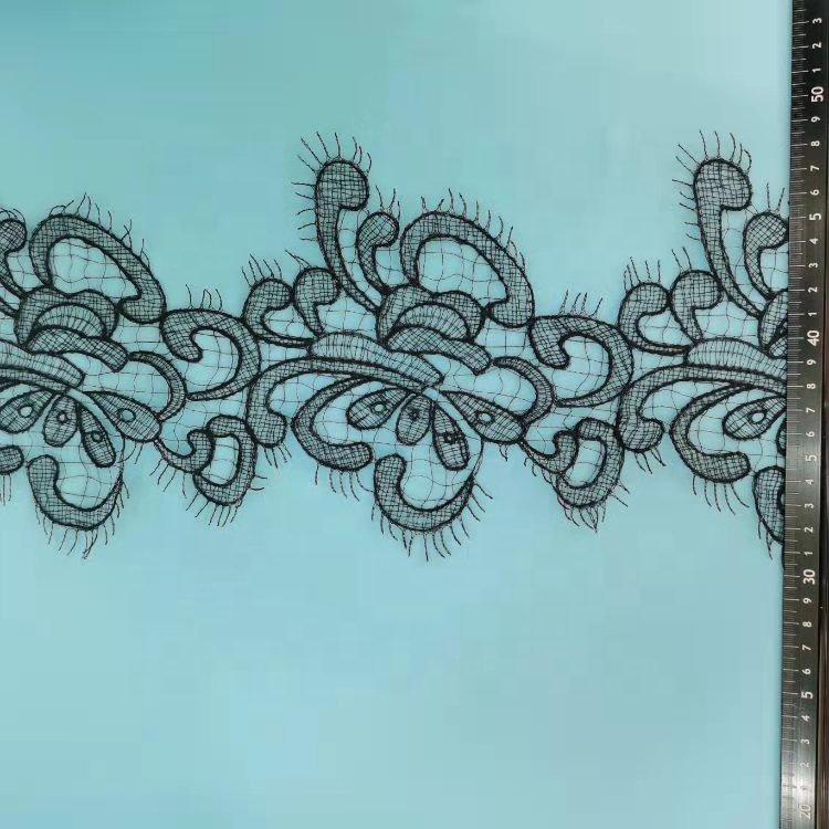 High quality fish mesh lace width of 8.5cm for all kinds of clothing underwear wedding accessories