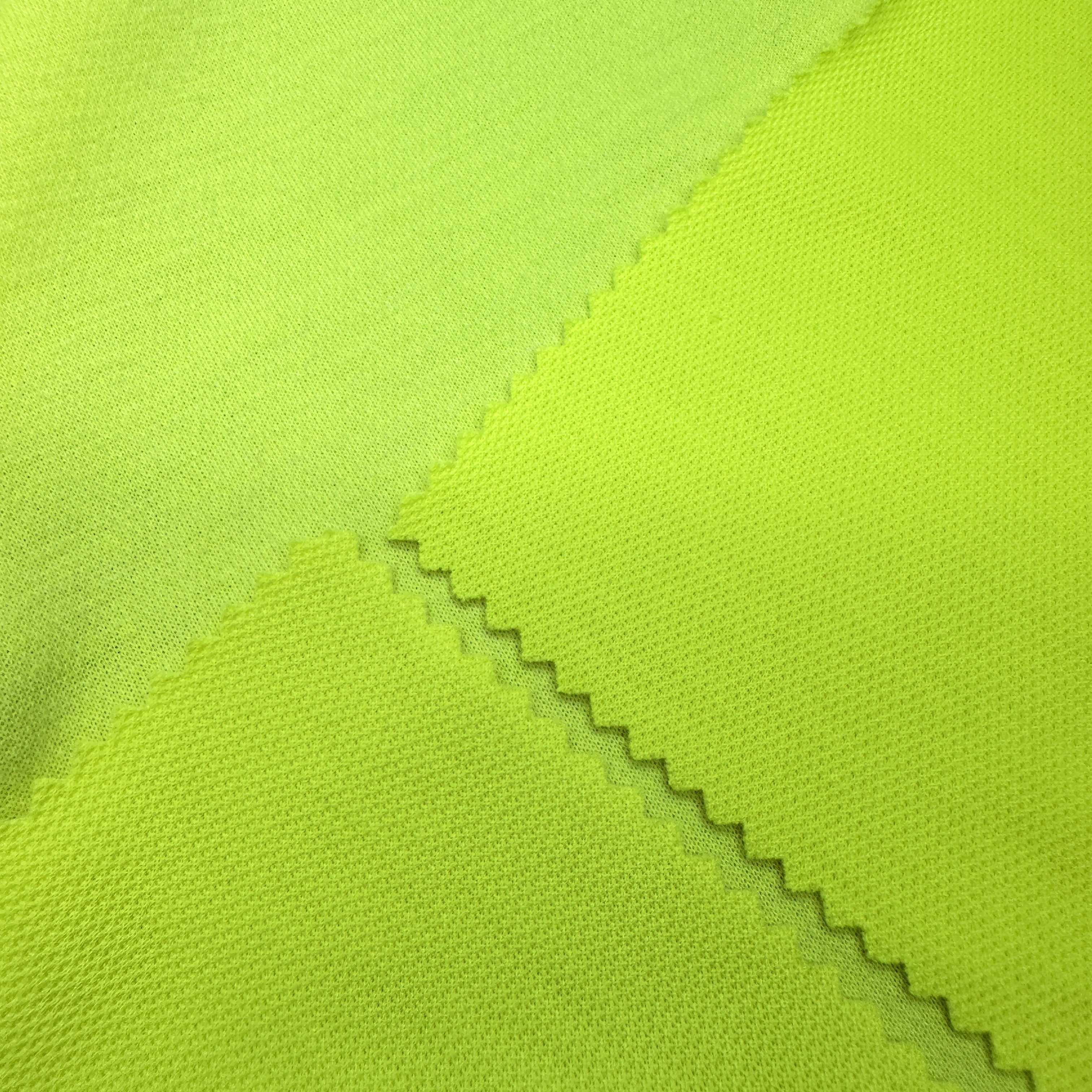 Summer products 2024 dri fit pique fabric 100%polyester sport wear fabric for polo t-shirt
