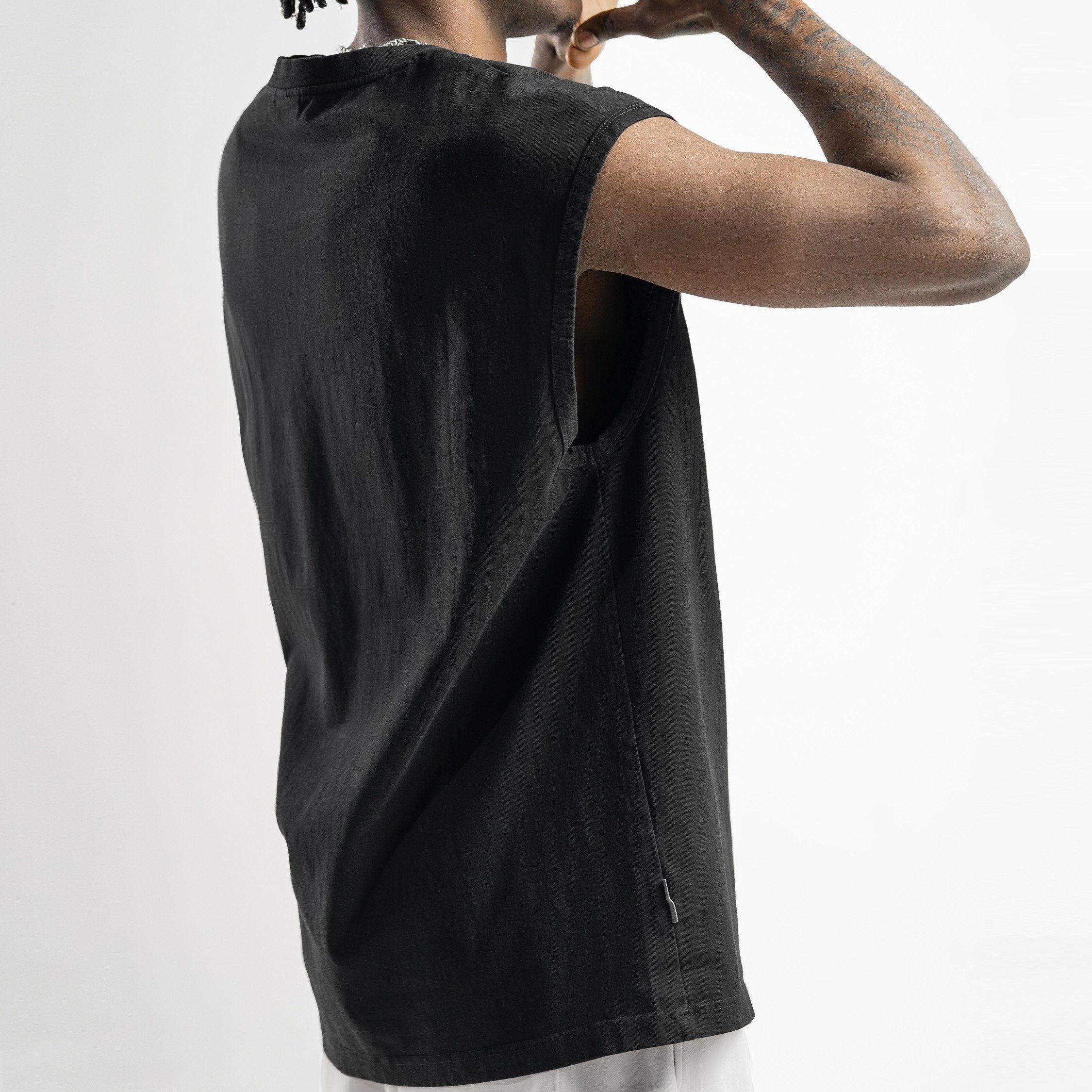 manufacturer factory custom logo tank top blank cheap price tank tops men custom rib neck cotton men's tank tops