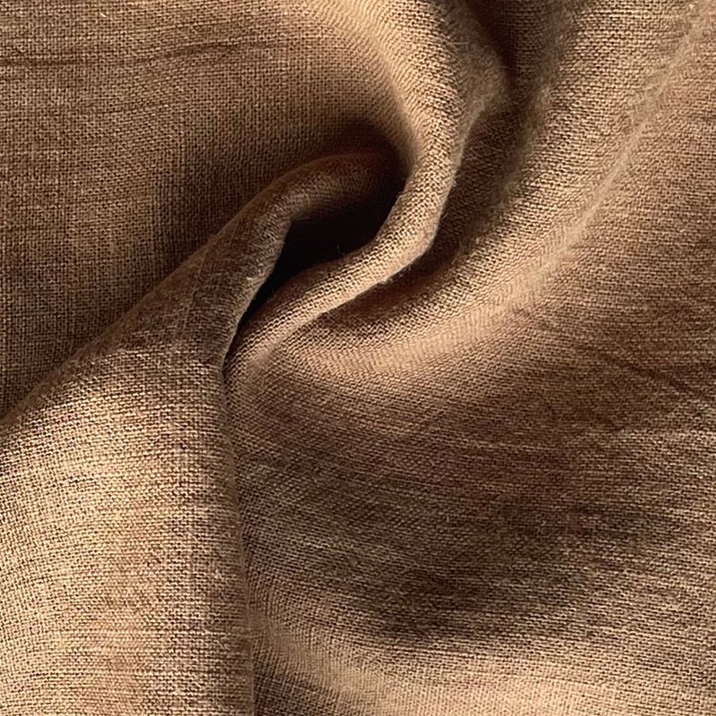 55%Ramie 45%Tencel 200gsm Ramie Tencel Crepe Blended fabric for dress shirts