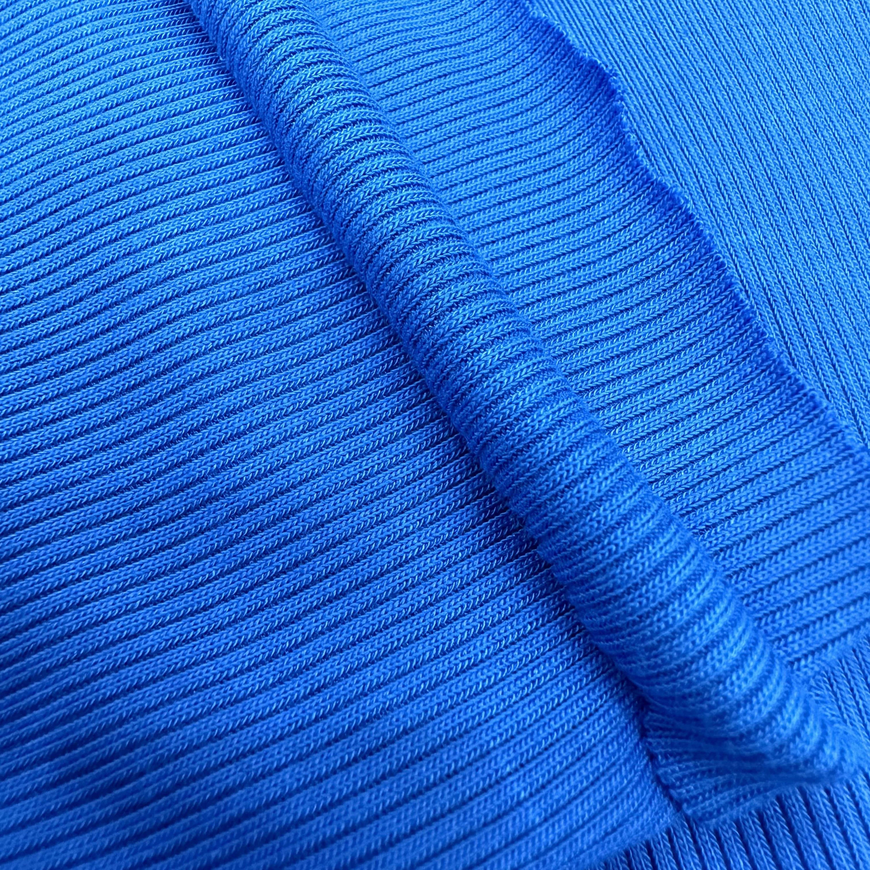 Soft comfortable recycled fabric 280gsm 75.70% viscose +20.09% nylon +4.21% spandex double knitted fabric for garment
