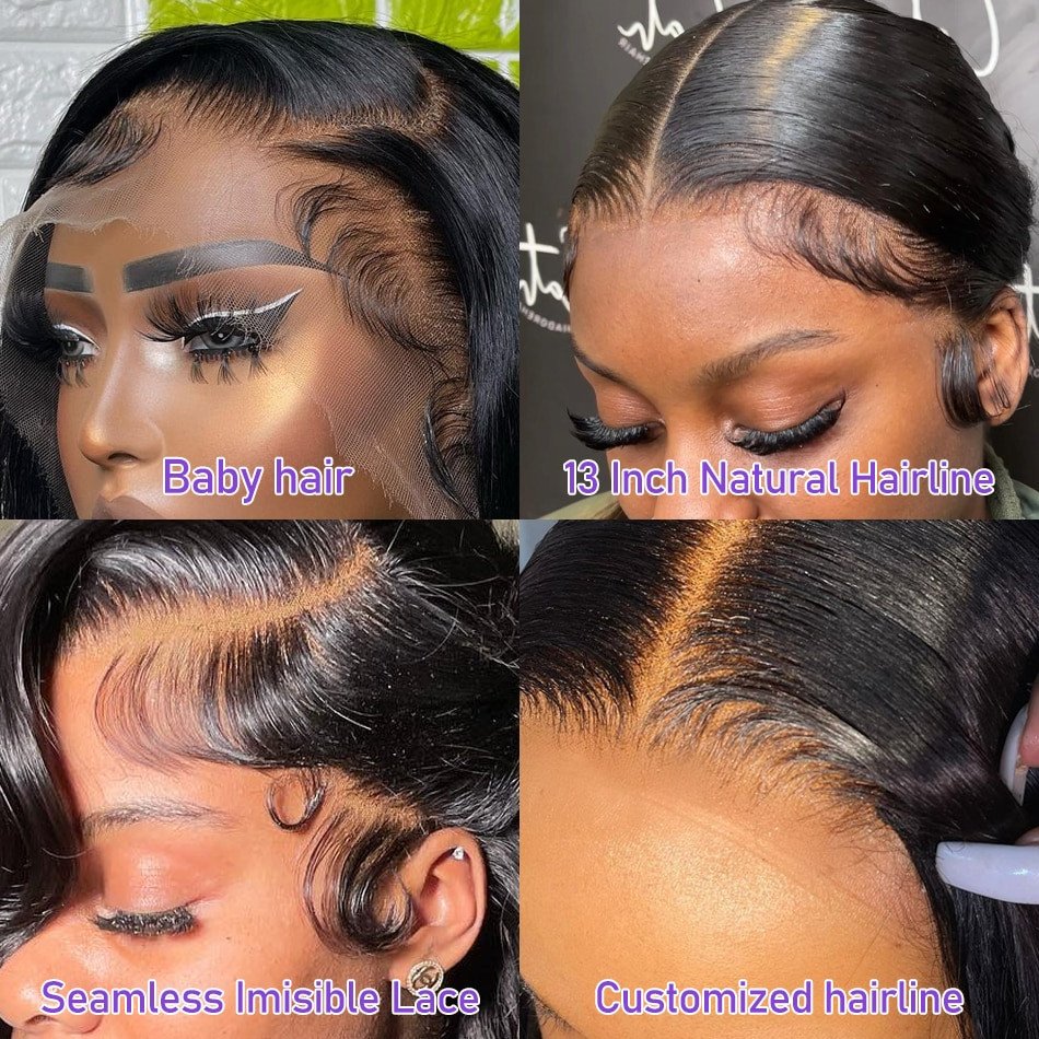 Cheap Brazilian Human Hair Short Bob Wigs Human Hair Lace Front Wigs For Black Women Glueless HD Lace Frontal Wig Human Hair