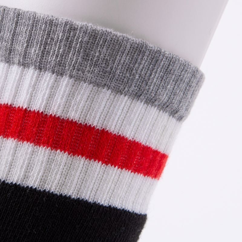 Thick ribbed socks cotton footy white cotton thigh high womens socks white thermal socks for women