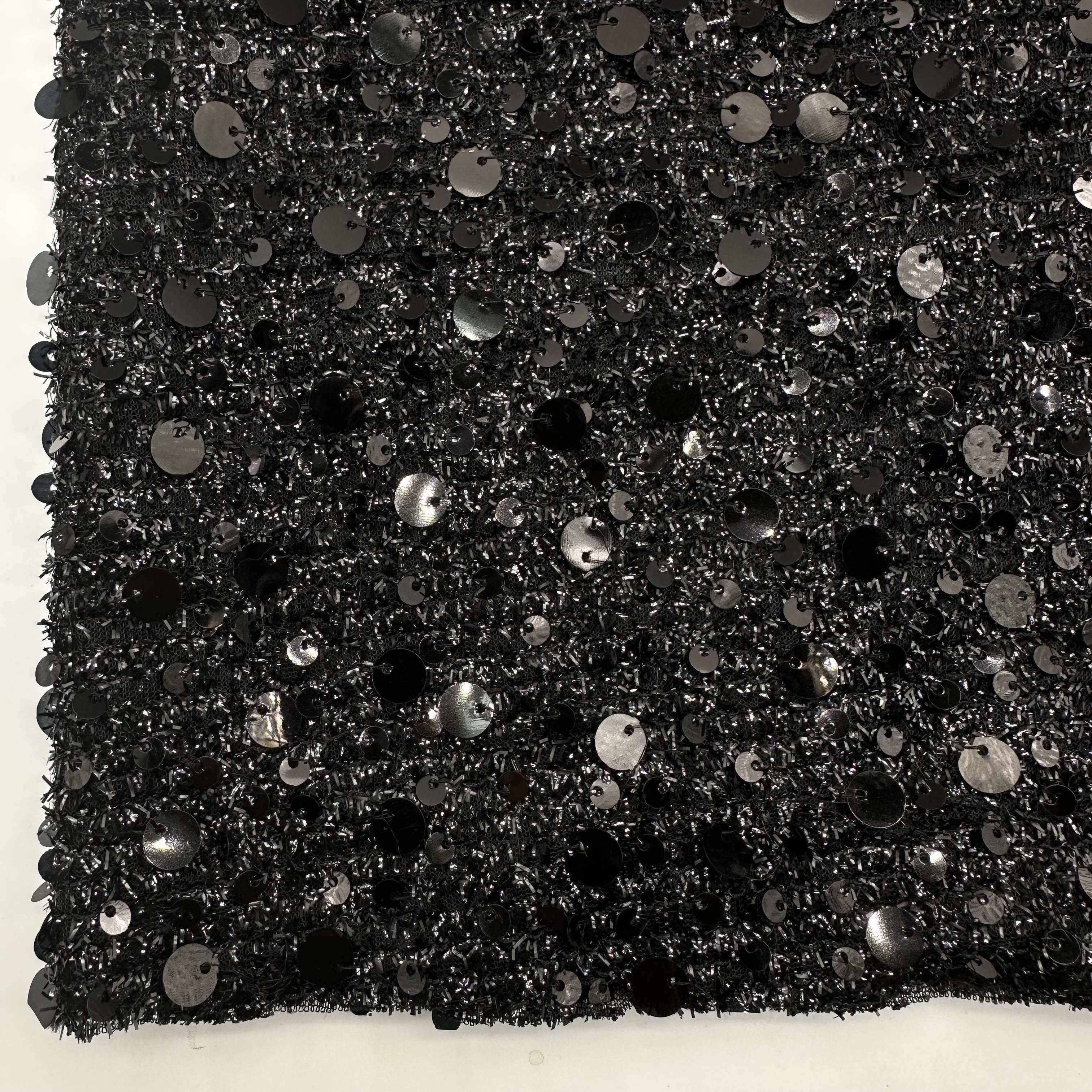 Wholesale designer fashion 100%polyester 160gsm embroidery sequin lace fabric for women dress