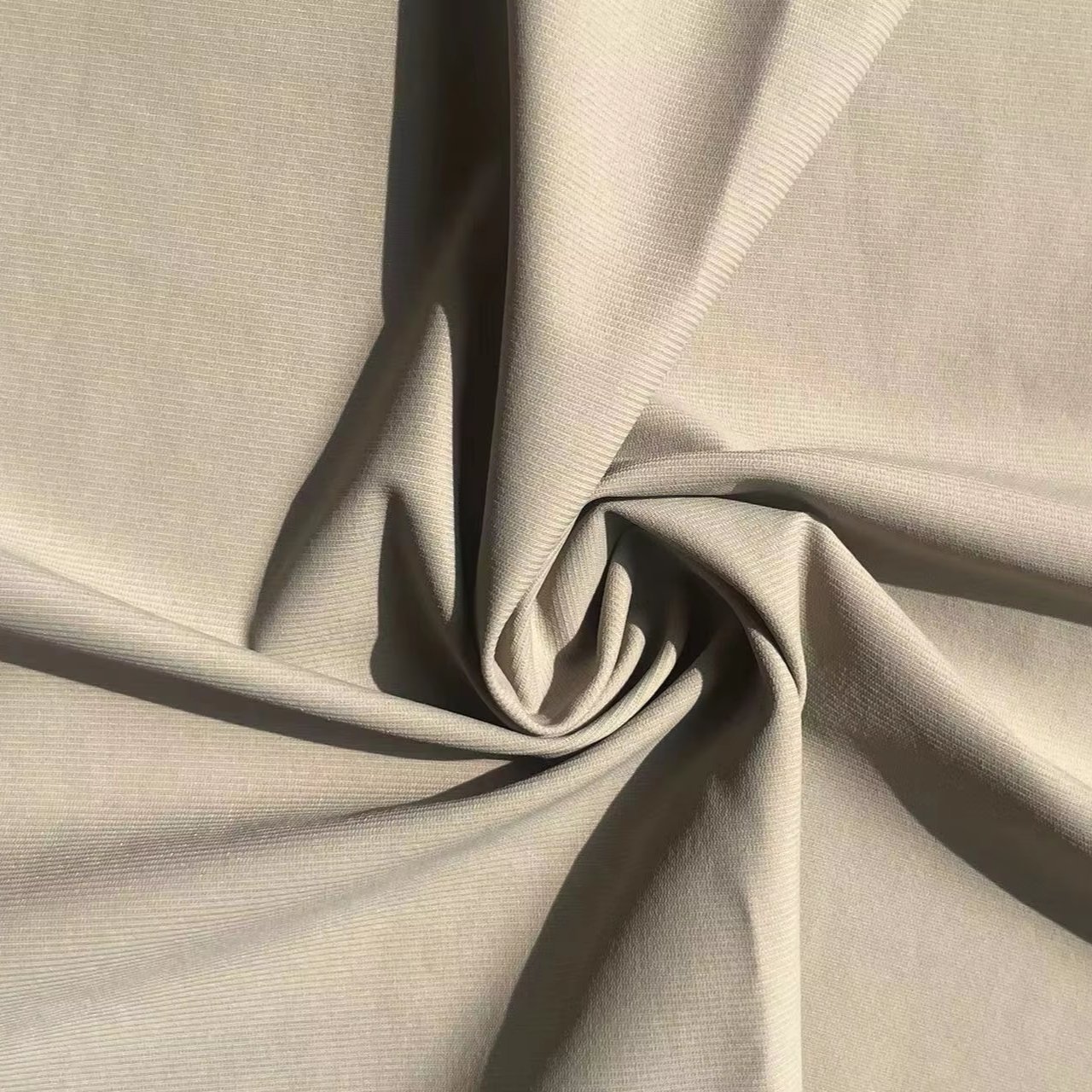 Factory Cheap Price Ribbed Nylon Spandex High Elastic Elastic Knitted Fabric Stock For Yoga Leggings