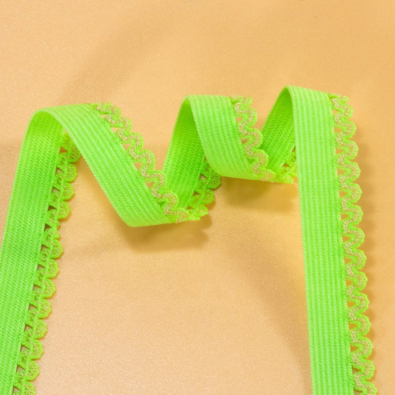 Custom Picot elastic band lace trim for lingerie underwear bra panty accessories