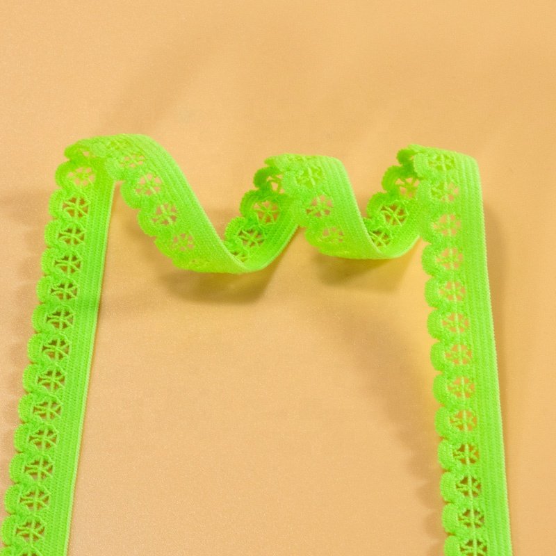 Custom Picot elastic band lace trim for lingerie underwear bra panty accessories
