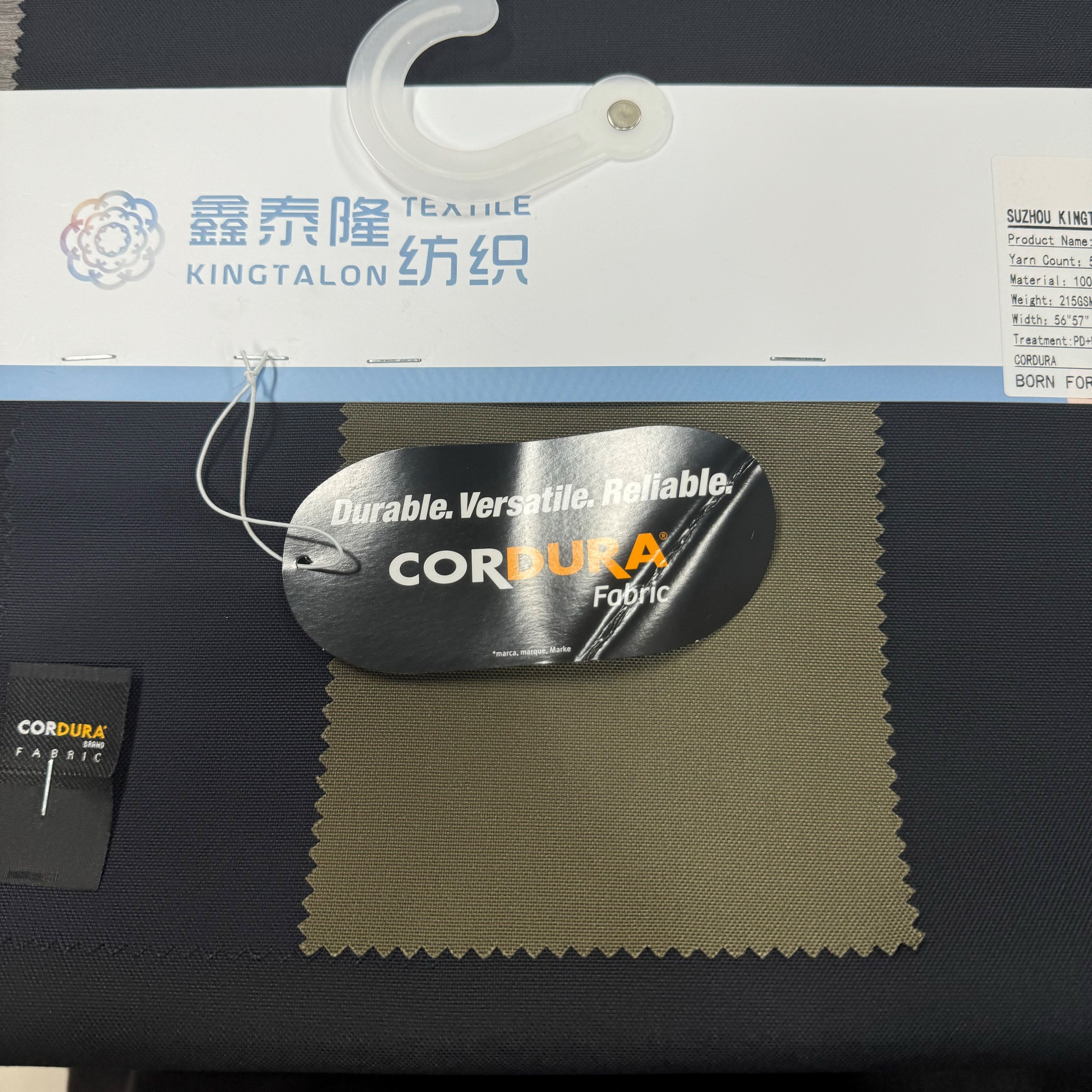 500D*500D NYLON TAFFETA CORDURA TASLON FABRIC FOR WINTER JACKET RECYCLED/ECO- FABRIC FOR DOWNJACKET