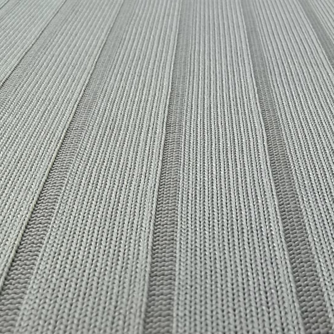 High Quality 97% Polyester 3% Spandex Doris Solid Thick 210gsm Polyester Knit Rib Fabric For Sweater