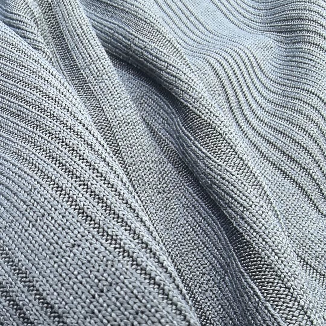 Classic Design 240gsm Stretch 96%cotton 4%spandex Rib Knit Fabric For Apparel