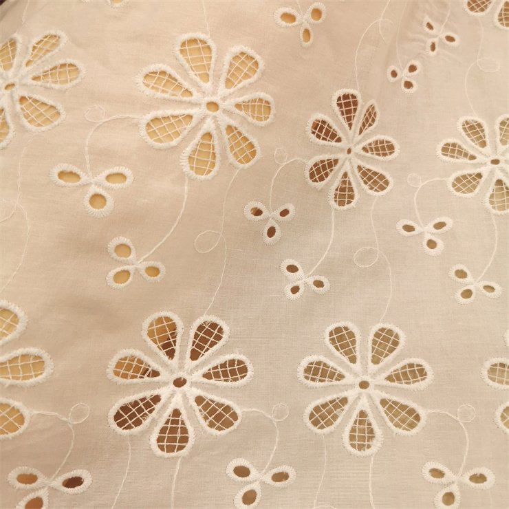 New fashionable skin-friendly soft European bridal dress fabric Dubai white guipure lace embroidery lace fabric wedding lace