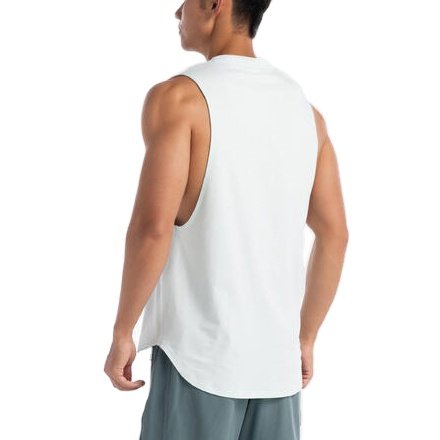 2024 Summer Custom Plain Ribbed Tank Tops High Quality Plus Size Gym Fitness Top Tanks For Men Ribbed Tank Top